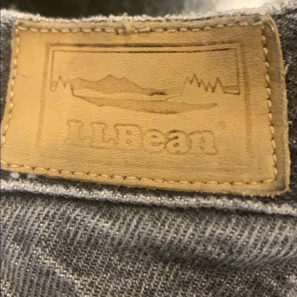L.L. Bean Men's Flannel Lined Jeans 35x30 - Picture 2 of 9
